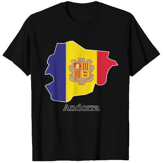 Flags and countries Andorra Plus Size T-shirt