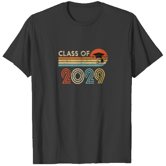 Class Of 2029 Grow With Me Vintage Retro T-shirt