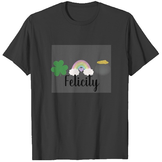 St Patricks Day Pastel Rainbow T-shirt