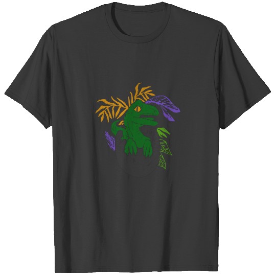 Velociraptor Egg Silhouette T-shirt