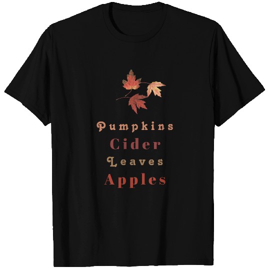 Simple Modern Autumn T-shirt