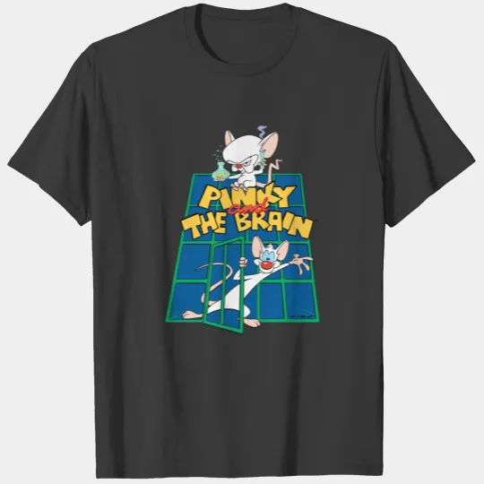 Animaniacs | Pinky and The Brain Cage Graphic T-shirt