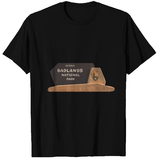Badlands National Park Sign Polo T-shirt