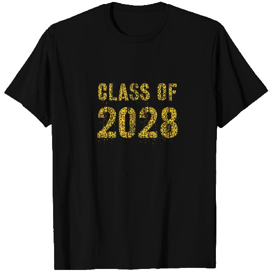 Future Graduation CLASS Of 2028 Leopard Print 7Th T-shirt