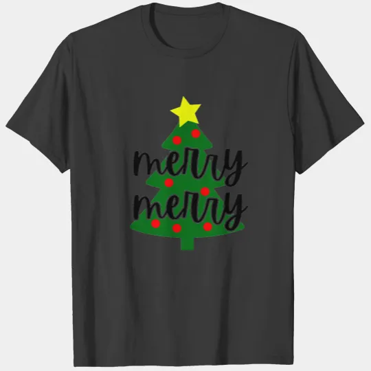 Merry Merry, Merry Christmas T-shirt