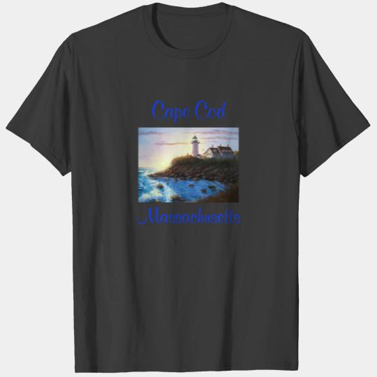 Cape Cod Mass Nobska Lighthouse Sweat T-shirt