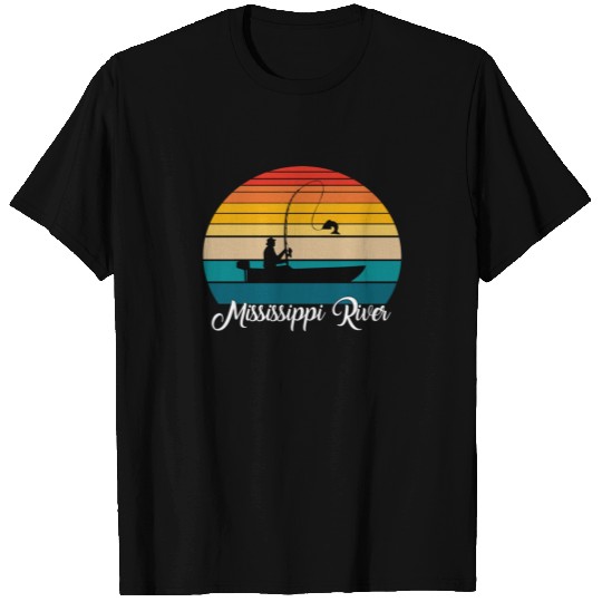 Mississippi River Fishing Spot T-shirt
