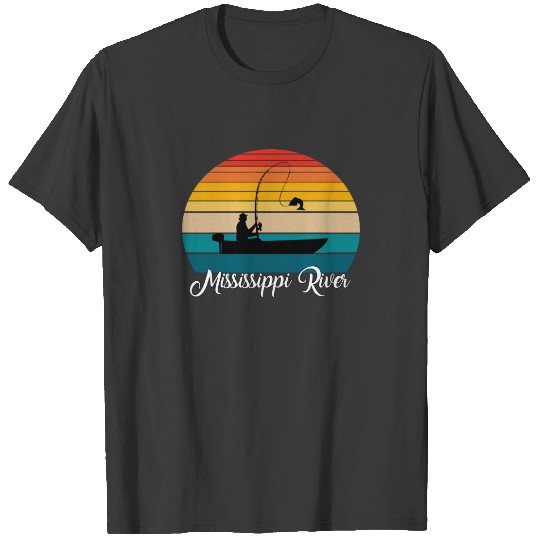 Mississippi River Fishing Spot T-shirt