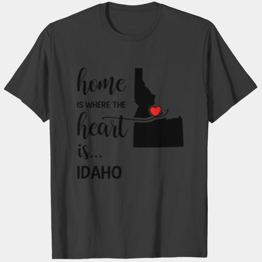 Idaho Home is where the heart is Plus Size T-shirt