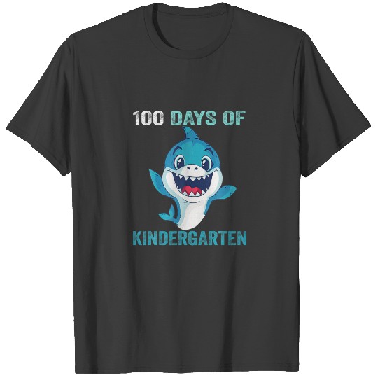 100 Days Of Kindergarten School Teacher Kids Funny T-shirt