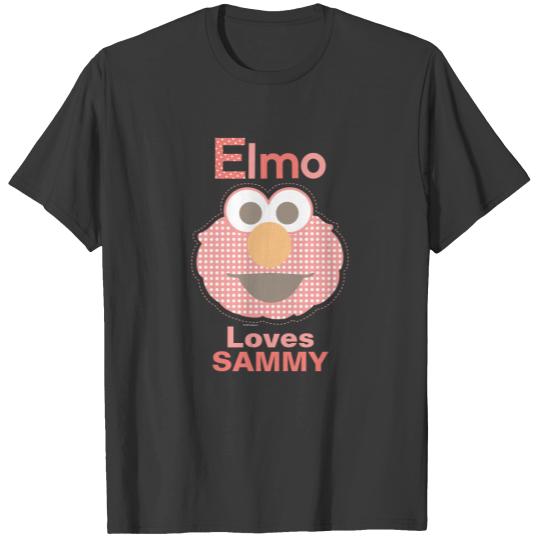 Elmo Loves You | Add Your Name T-shirt