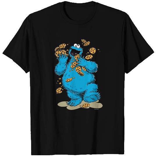 Cookie Monster Crazy Cookies T-shirt