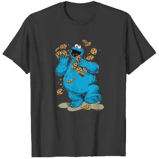 Cookie Monster Crazy Cookies T-shirt
