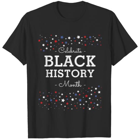 Cluster of Stars | Celebrate Black History RWBB T-shirt
