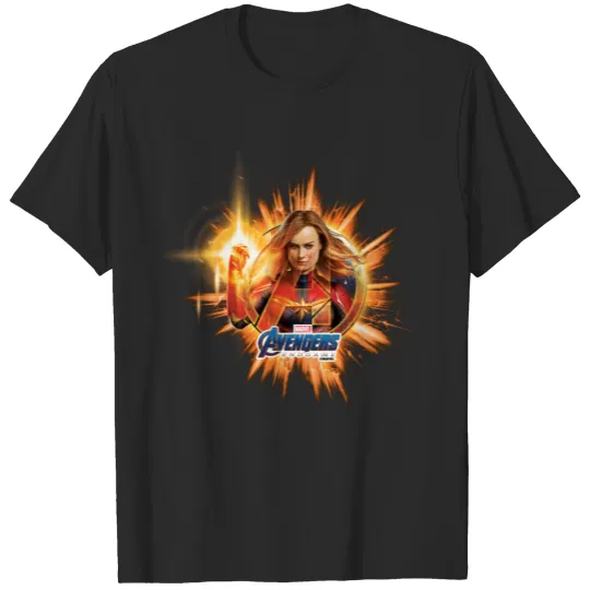 Avengers: Endgame | Captain Marvel Avengers Logo T-shirt