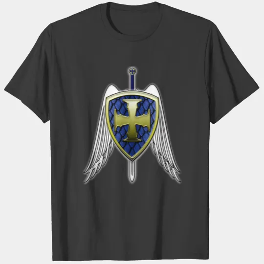 St Michael - Dragon Scale Shield T-shirt