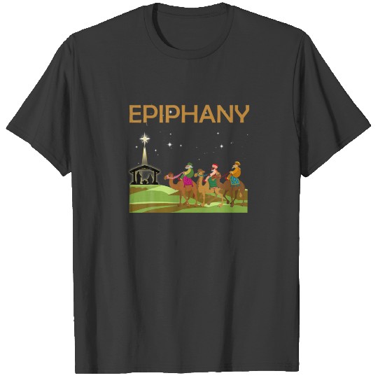 Feliz Dia De Reyes Happy Three Kings Day Epiphany T-shirt