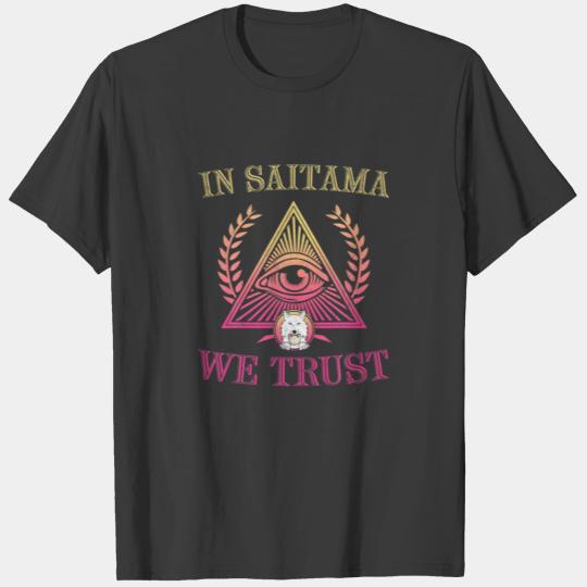 In Saitama We Trust Saitama Inu Coin Crypto Token T-shirt