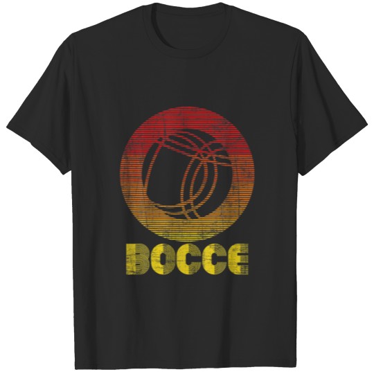 Discover Bocce - Lawn Bowling Game Ball Player Boccia Boule T-shirt