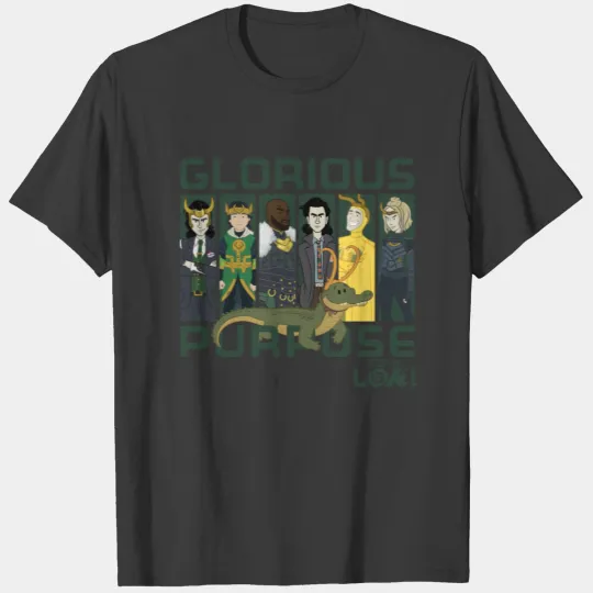 Loki | Loki Variants "Glorious Purpose" T-shirt