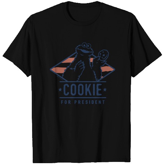 Vintage Cookie Monster for President T-shirt