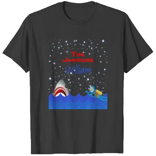 Shark under the sea jawsome T-shirt