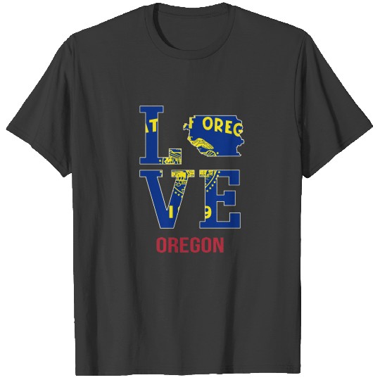 Oregon State Love USA T-shirt