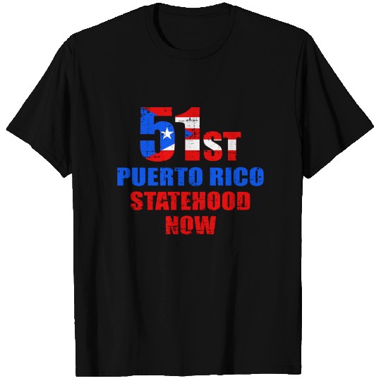 Puerto Rico statehood now T-shirt