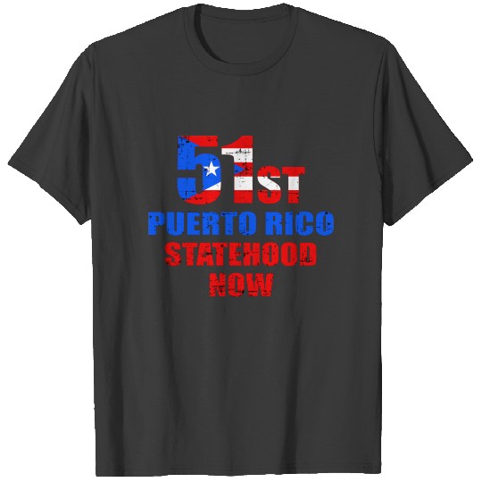 Puerto Rico statehood now T-shirt