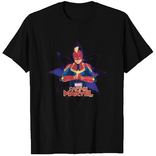 Captain Marvel | Galactic Star Character Graphic T-shirt