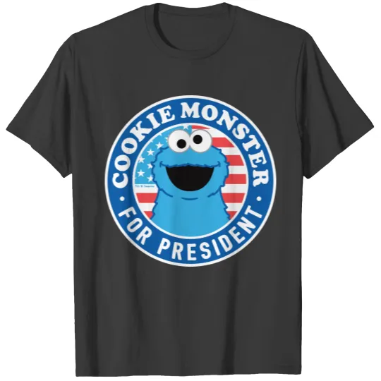 Cookie Monster for President T-shirt