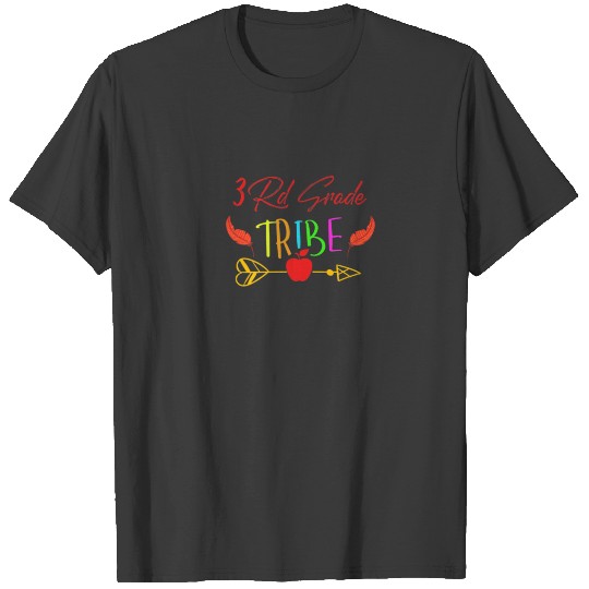 3RD GRADE Tribe Funny Teacher Team Fist Day Of Sch T-shirt