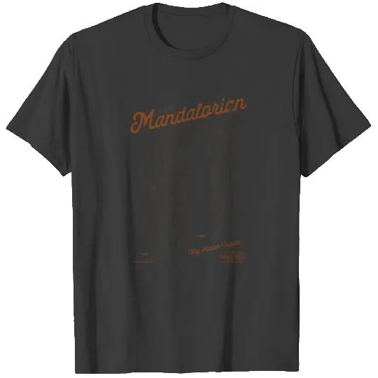 The Mandalorian Action Figure Diagram T-shirt