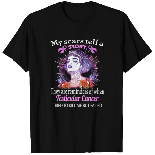 testicular cancer tried to kill me but failed gift T-shirt