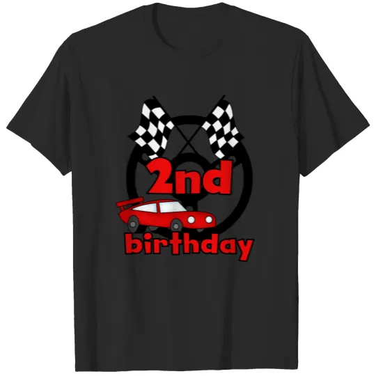 Discover Car Racing 2nd Birthday T-shirt