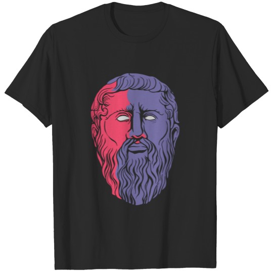 Discover Plato Philosopher Portrait T-shirt