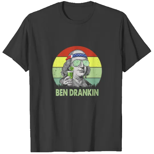 Vintage Ben Drankin Beer - St. Patrick's Day T-shirt