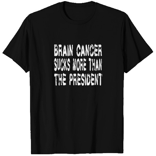 Brain Cancer Sucks Chemo Chemotherapy Funny Surviv T-shirt