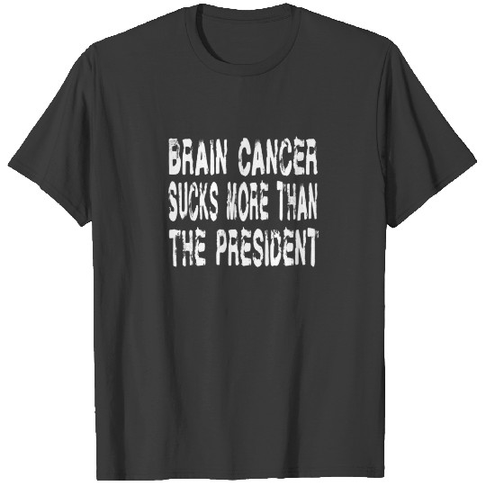 Brain Cancer Sucks Chemo Chemotherapy Funny Surviv T-shirt