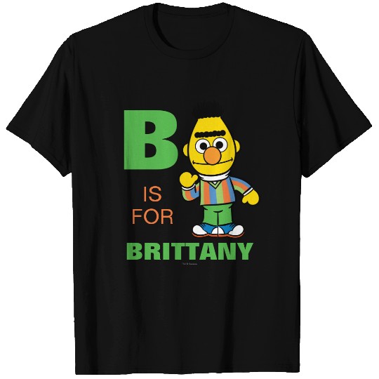 B is for Bert | Add Your Name T-shirt