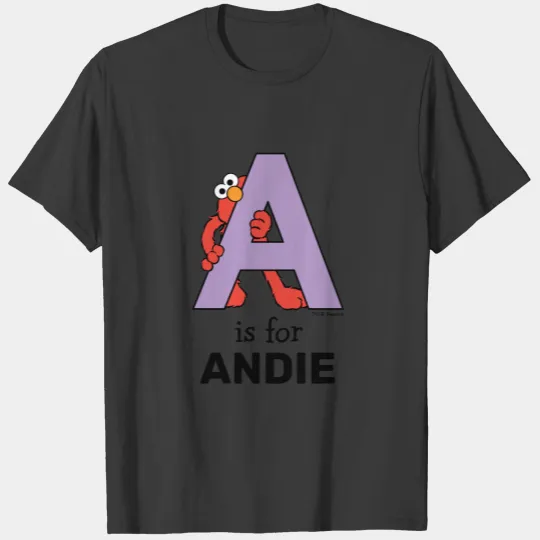 Elmo Alphabet | A Purple T-shirt