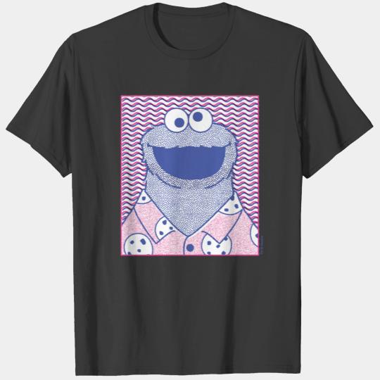 Cookie Monster | Button Down Cookie T-shirt