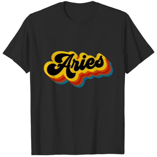 Retro Vintage Aries T-shirt