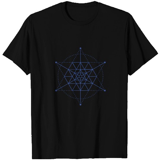 Sacred Geometry Pattern Sleeveless T-shirt