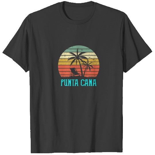 Punta Cana T Dominican Republic 2022 Beach Souveni T-shirt