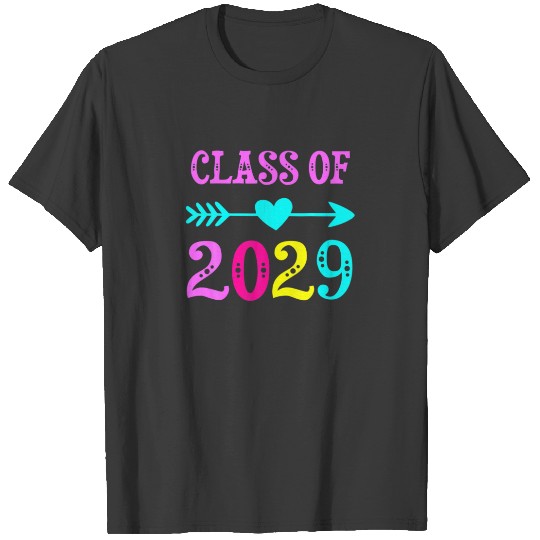 Class Of 2029 Grow With Me T For Teachers Students T-shirt
