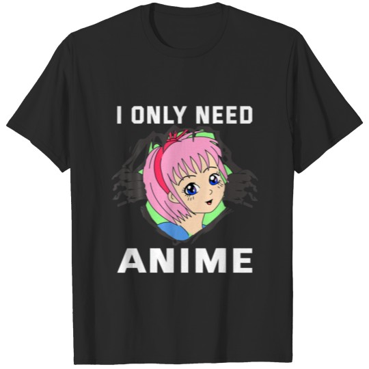 Eat Sleep Anime Repeat, Animegao Kigurumi Anime Gi T-shirt