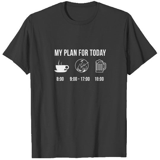 Funny Wild Bird Hunting Hunter My Plan For Today T-shirt