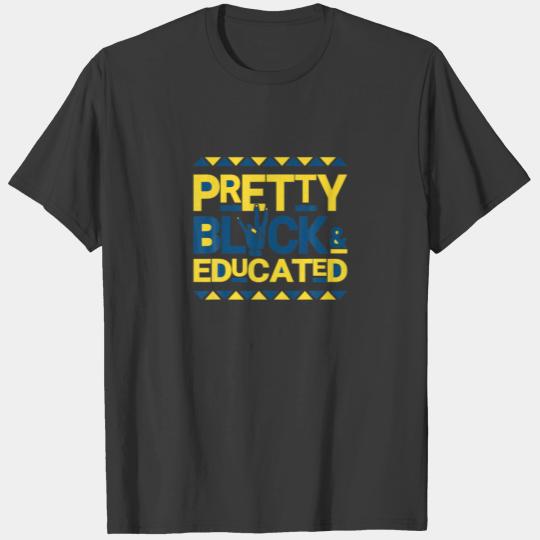 Sgrho 1922 Pretty Sigma Hand Sign Gamma Black Educ T-shirt