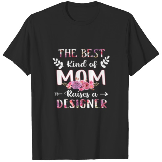 Discover The Best Kind Of Mom Raises A Designer Floral Moth T-shirt